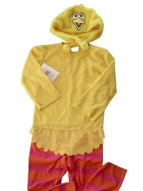 NOS Vintage Big Bird Costume Toddler Size 2T Sesame Street Halloween USA MADE